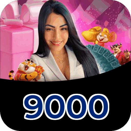 Interface do aplicativo 9000 mostrando jogos disponíveis no iOS e Android